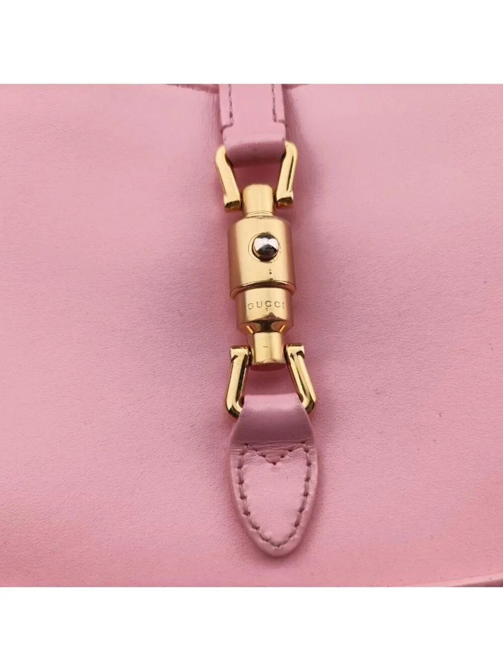 Gucci Jackie Pink Leather Shoulder - Picture 14 of 15